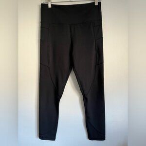 ZyiaBlackPocketLightnTightHirise7824LeggingsCompressiveUS810